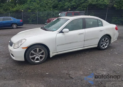 2006 Infiniti G35X from USA, damaged, VIN JNKCV51F56M615190
